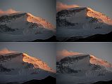 10 Sun Sets On Cho Oyu From Chinese Base Camp